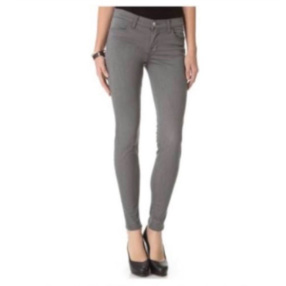 J BRAND Super Skinny Gotham Stretch Jeans - Picture 1 of 7